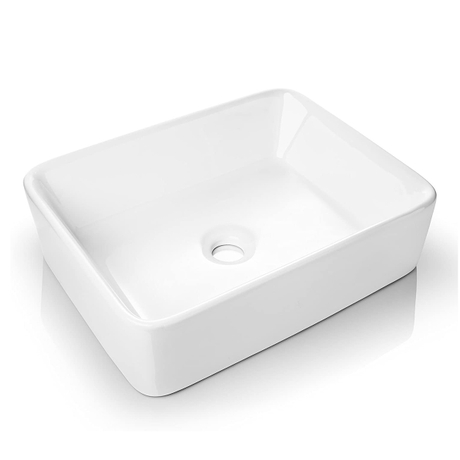 ceramiczna porcelana szamotowa biała umywalka łazienkowa / umywalka